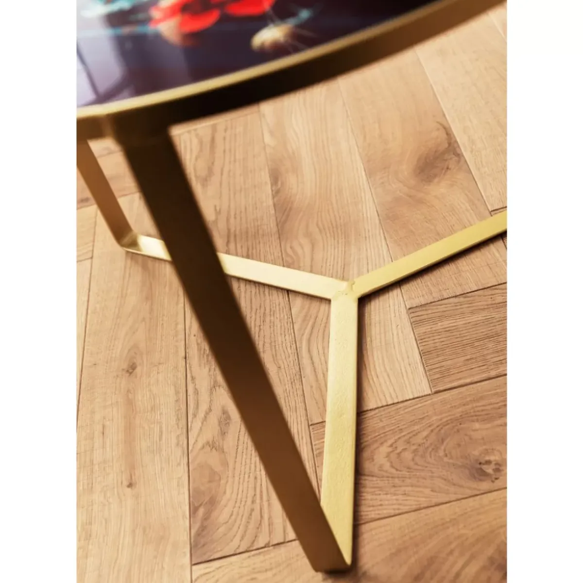 KARE Design Beistelltisch Flores O55Cm- Tische