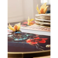 KARE Design Beistelltisch Flores O55Cm- Tische