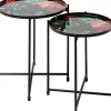 KARE Design Beistelltisch Flowers Garden Round (2/Set)- Tische