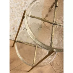 KARE Design Beistelltisch Ice Double O30Cm- Tische