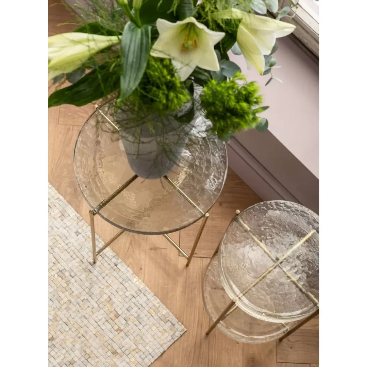 KARE Design Beistelltisch Ice O40Cm- Tische