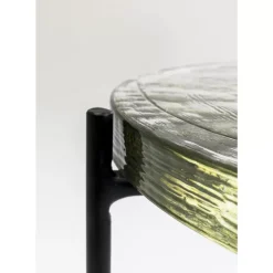 KARE Design Beistelltisch Ice Schwarz O40Cm- Tische