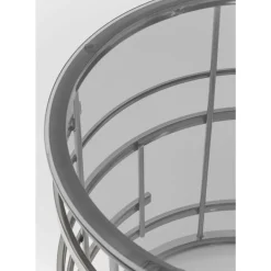 KARE Design Beistelltisch Jupiter Silber O55Cm- Tische