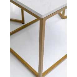 KARE Design Beistelltisch Key West Gold (3/Set)- Tische