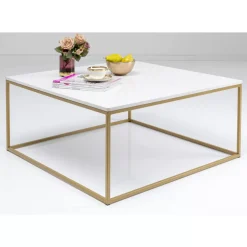 KARE Design Beistelltisch Key West Gold 40X40Cm- Tische