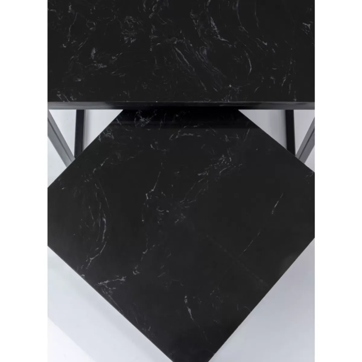 KARE Design Beistelltisch Key West Schwarz (3/Set)- Tische