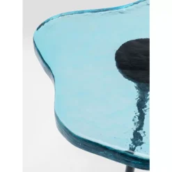 KARE Design Beistelltisch Lava Blau O30Cm- Tische