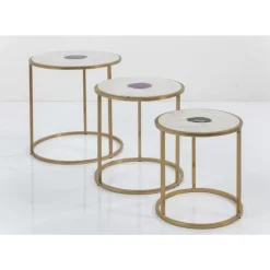 KARE Design Beistelltisch Limbo (3/Set) O45Cm- Tische