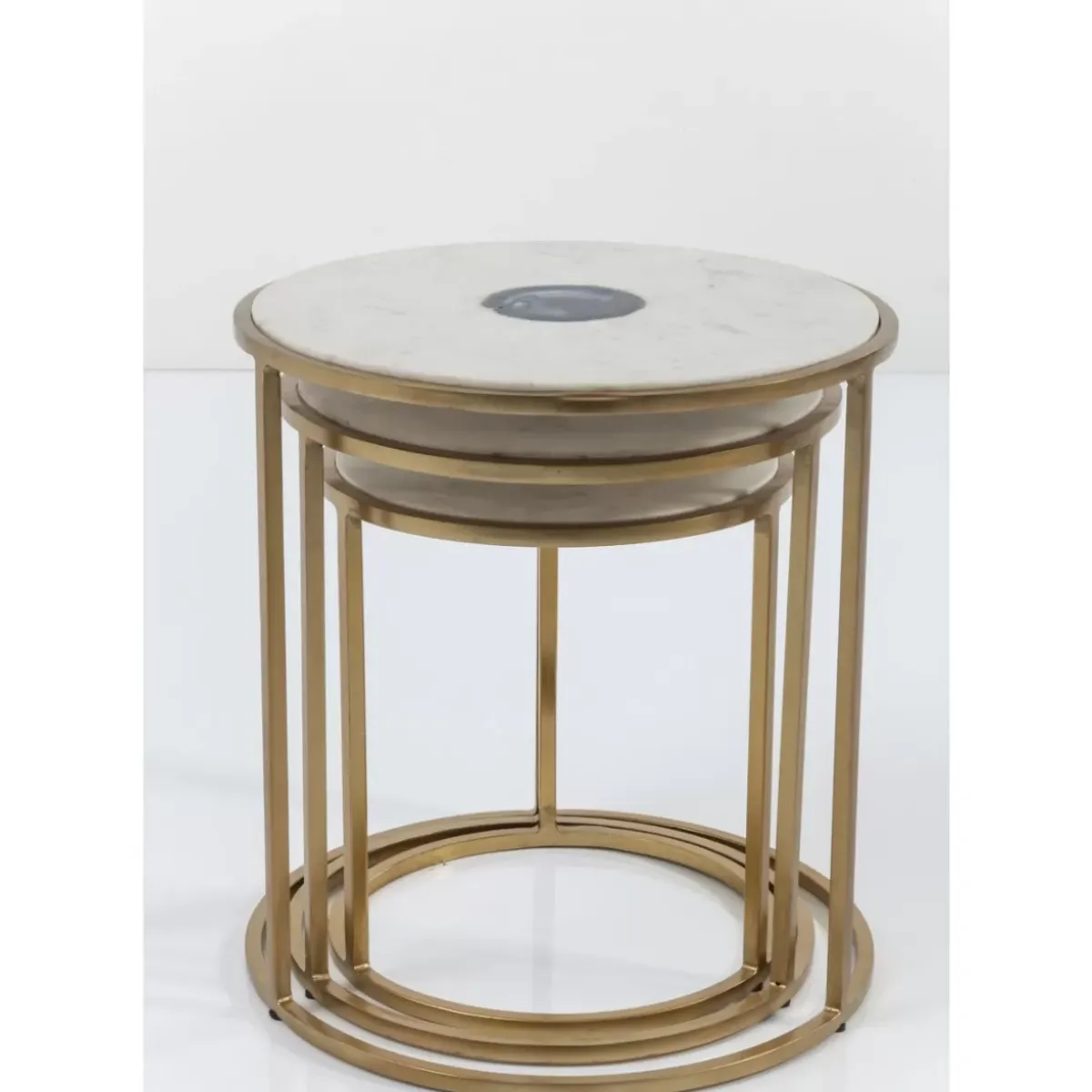 KARE Design Beistelltisch Limbo (3/Set) O45Cm- Tische