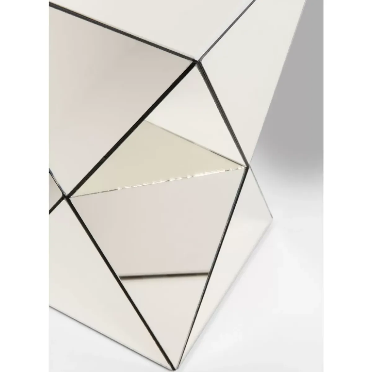 KARE Design Beistelltisch Luxury Triangle Champagne- Tische
