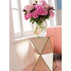 KARE Design Beistelltisch Luxury Triangle Champagne- Tische