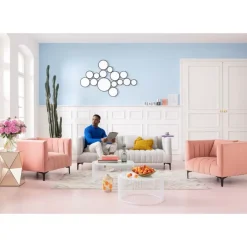 KARE Design Beistelltisch Luxury Triangle Champagne- Tische