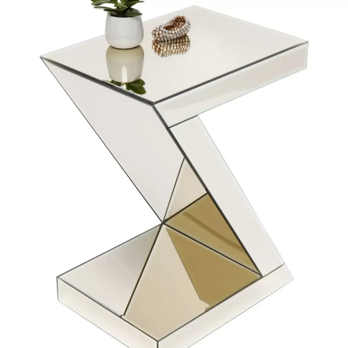 KARE Design Beistelltisch Luxury Z Champagne- Tische