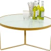 KARE Design Beistelltisch Marble Gold O55- Tische