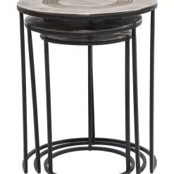 KARE Design Beistelltisch Marrakesh (3/Set) O48Cm- Tische