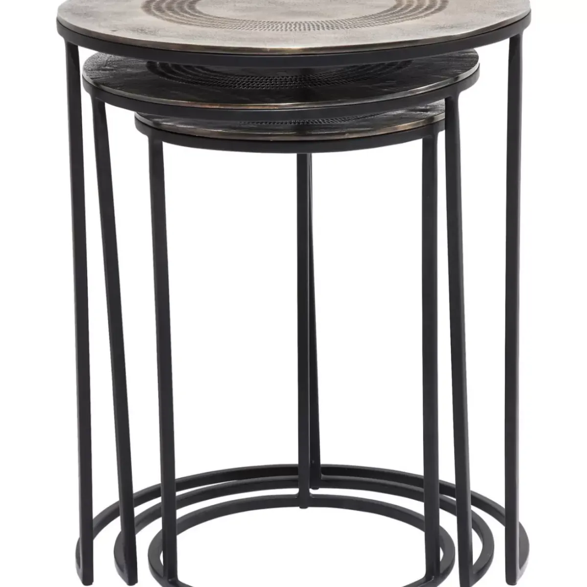 KARE Design Beistelltisch Marrakesh (3/Set) O48Cm- Tische