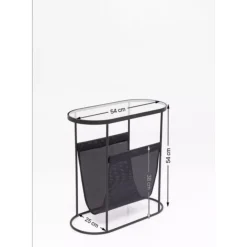 KARE Design Beistelltisch Mesh Journal 53,5X25Cm- Tische