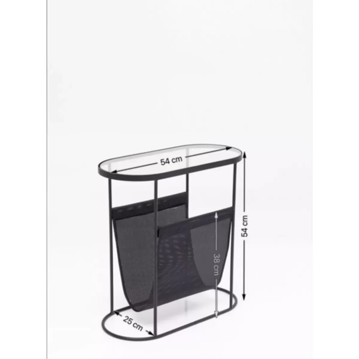 KARE Design Beistelltisch Mesh Journal 53,5X25Cm- Tische