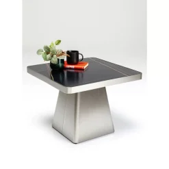 KARE Design Beistelltisch Miler Silber 60X60Cm- Tische
