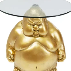 KARE Design Beistelltisch Monk Gold O54Cm- Tische