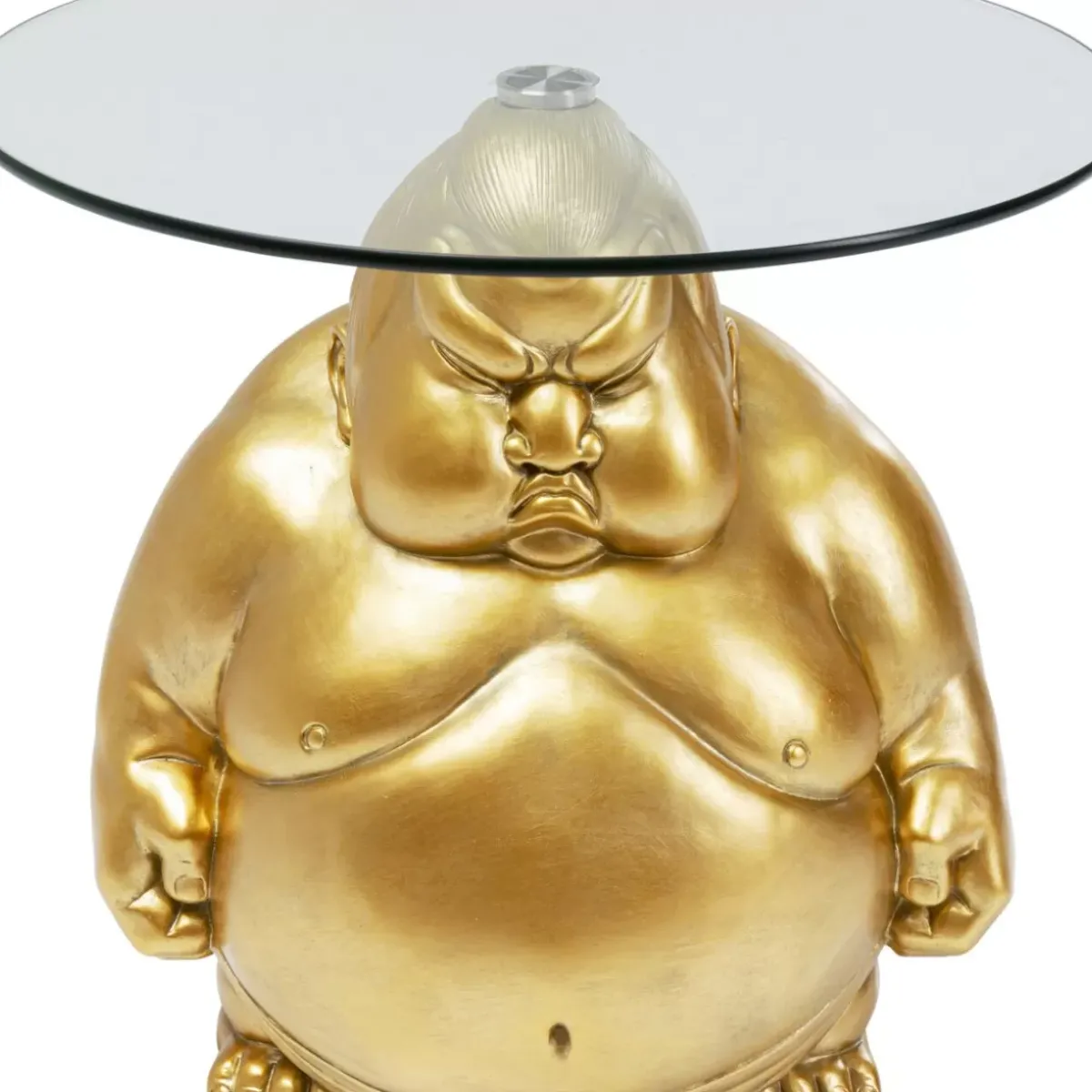 KARE Design Beistelltisch Monk Gold O54Cm- Tische