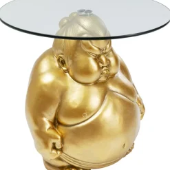 KARE Design Beistelltisch Monk Gold O54Cm- Tische