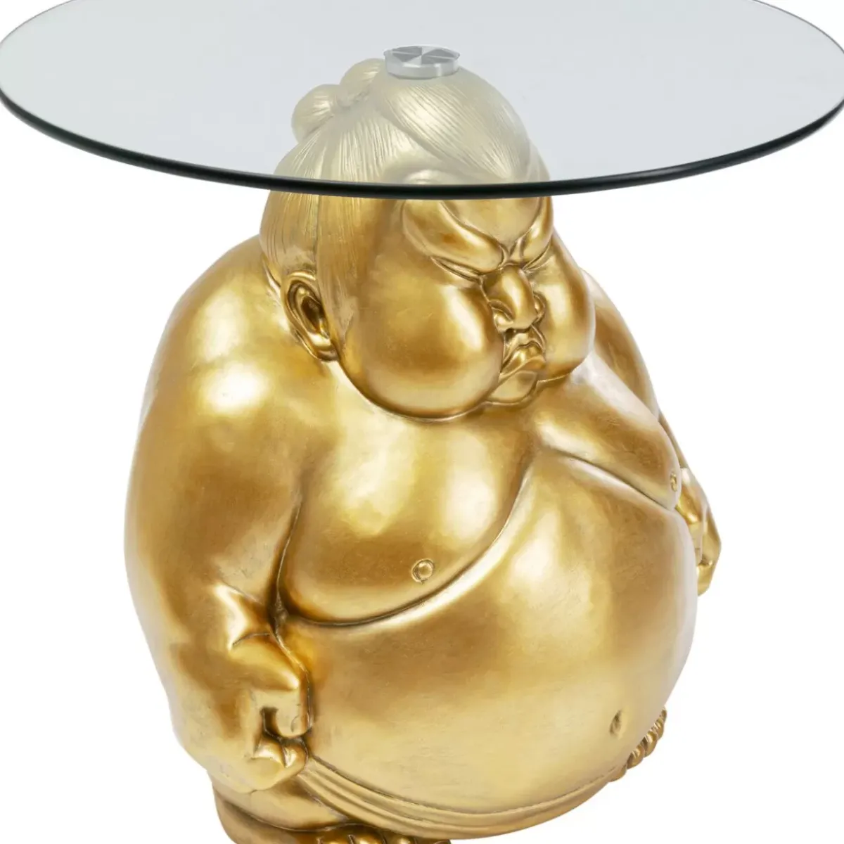 KARE Design Beistelltisch Monk Gold O54Cm- Tische
