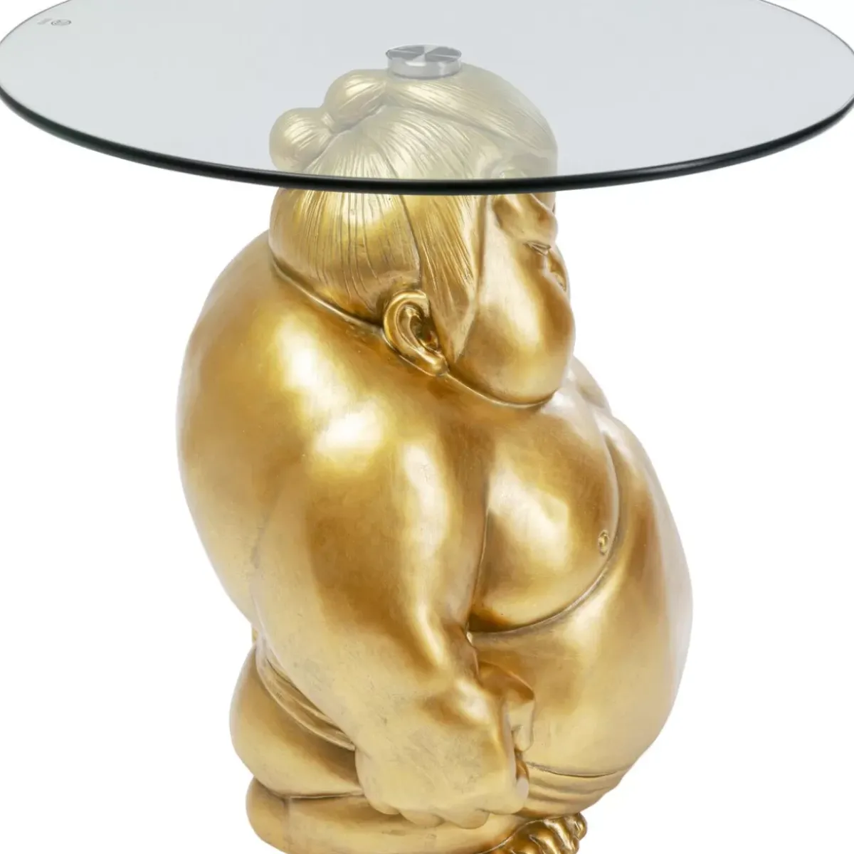 KARE Design Beistelltisch Monk Gold O54Cm- Tische