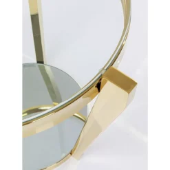 KARE Design Beistelltisch Monocolo Gold O50Cm- Tische