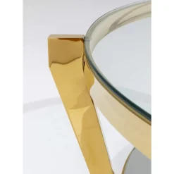 KARE Design Beistelltisch Monocolo Gold O50Cm- Tische