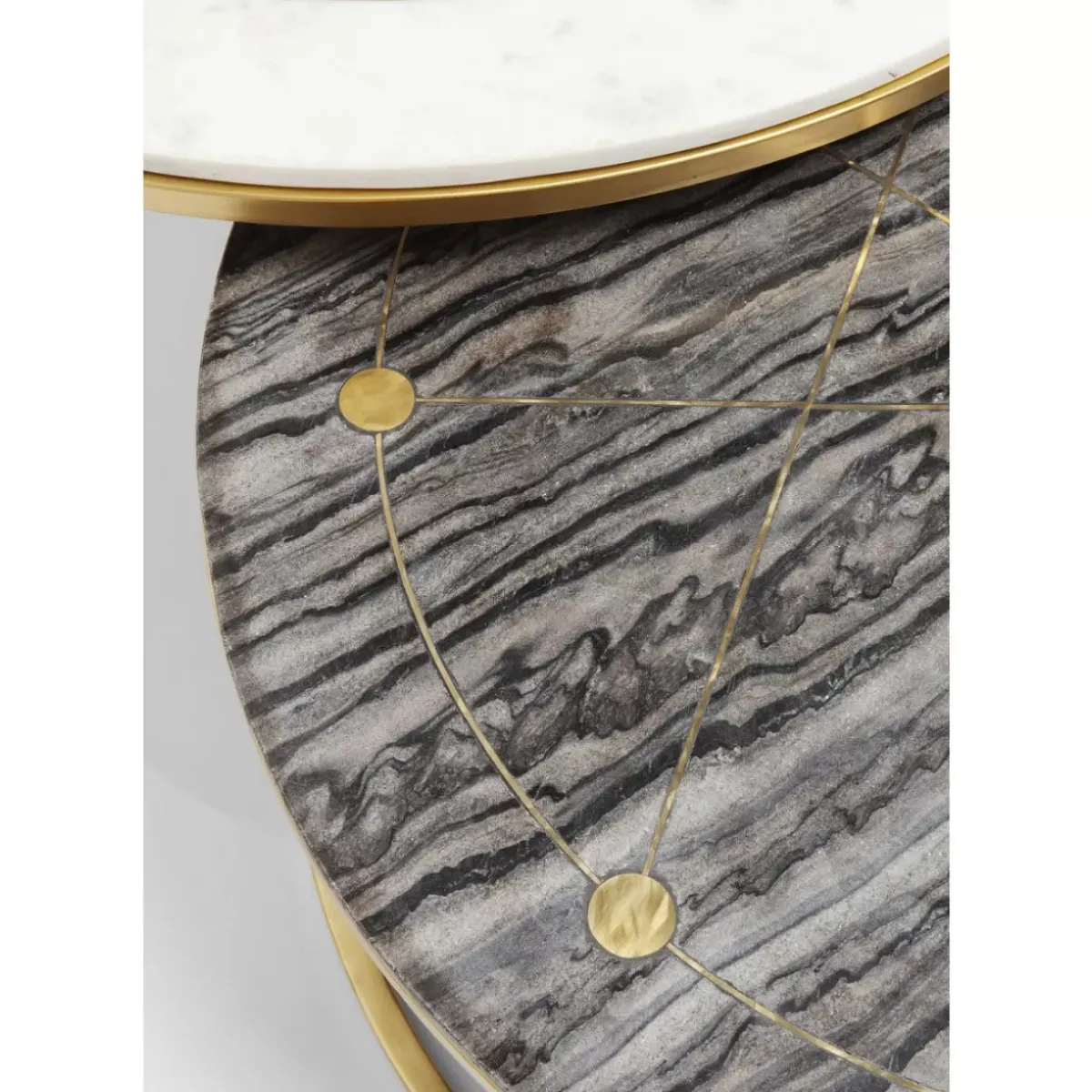 KARE Design Beistelltisch Mystic Round (2/Set) O90Cm- Tische