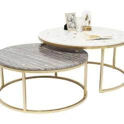 KARE Design Beistelltisch Mystic Round (2/Set) O90Cm- Tische