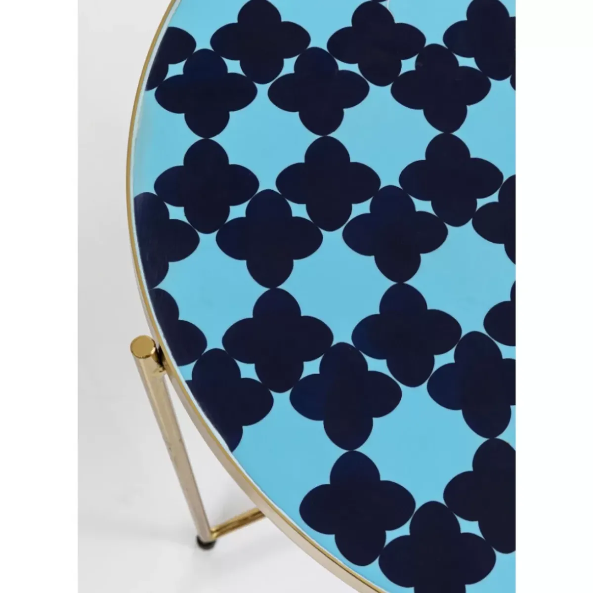 KARE Design Beistelltisch Priya Blau (2/Set)- Tische