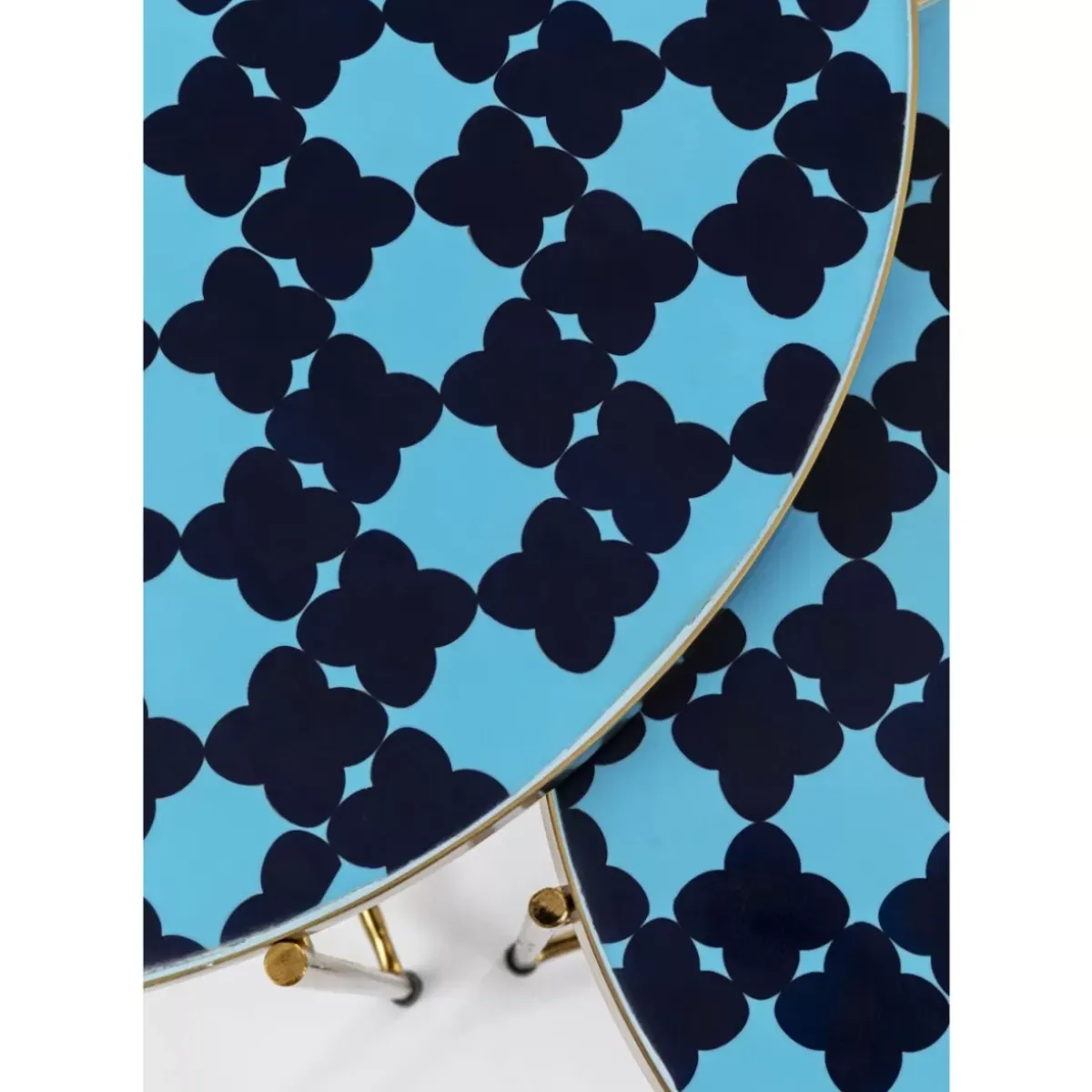 KARE Design Beistelltisch Priya Blau (2/Set)- Tische