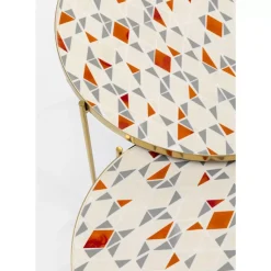 KARE Design Beistelltisch Priya Weis (2/Set)- Tische