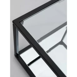 KARE Design Beistelltisch Quadro Schwarz 50X50Cm- Tische
