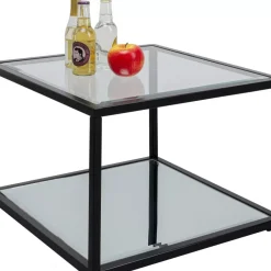 KARE Design Beistelltisch Quadro Schwarz 50X50Cm- Tische