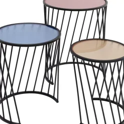 KARE Design Beistelltisch Rainbow (3/Set)- Tische