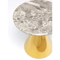 KARE Design Beistelltisch Rita Gold O50Cm- Tische