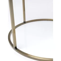 KARE Design Beistelltisch Roman Brass O42Cm- Tische