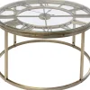 KARE Design Beistelltisch Roman Brass O76Cm- Tische