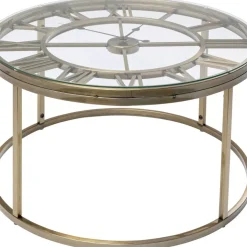 KARE Design Beistelltisch Roman Brass O76Cm- Tische