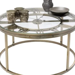 KARE Design Beistelltisch Roman Brass O76Cm- Tische