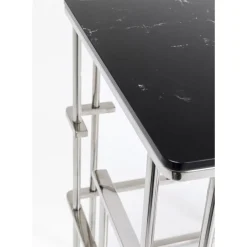 KARE Design Beistelltisch Rome Silber 40X40Cm- Tische