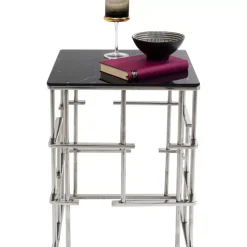 KARE Design Beistelltisch Rome Silber 40X40Cm- Tische