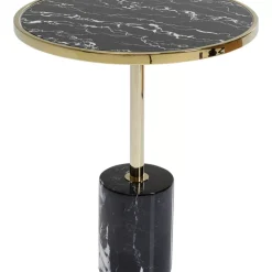 KARE Design Beistelltisch San Remo Base Schwarz O46Cm- Tische