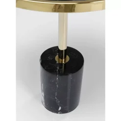 KARE Design Beistelltisch San Remo Base Schwarz O46Cm- Tische