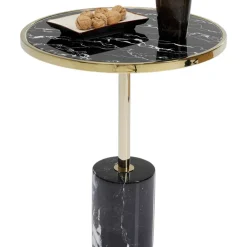 KARE Design Beistelltisch San Remo Base Schwarz O46Cm- Tische