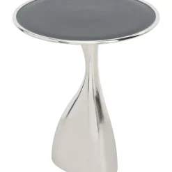 KARE Design Beistelltisch Spacey Silber O36Cm- Tische