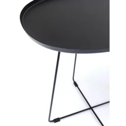 KARE Design Beistelltisch Turin Schwarz- Outdoormöbel